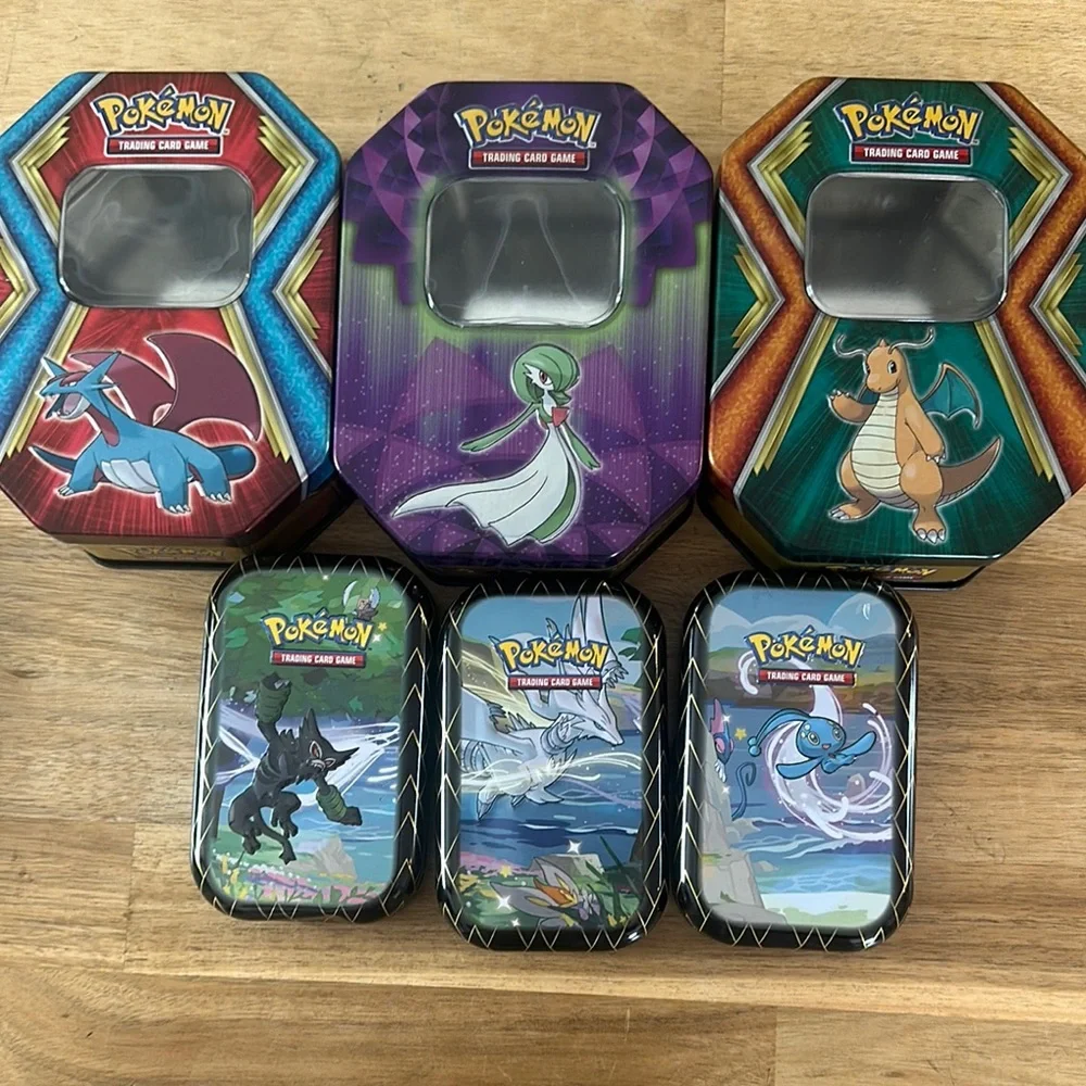 POKEMON EMPTY tins